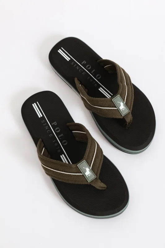 Heritage Wide Vamp Sandal - Black sold by Edgars