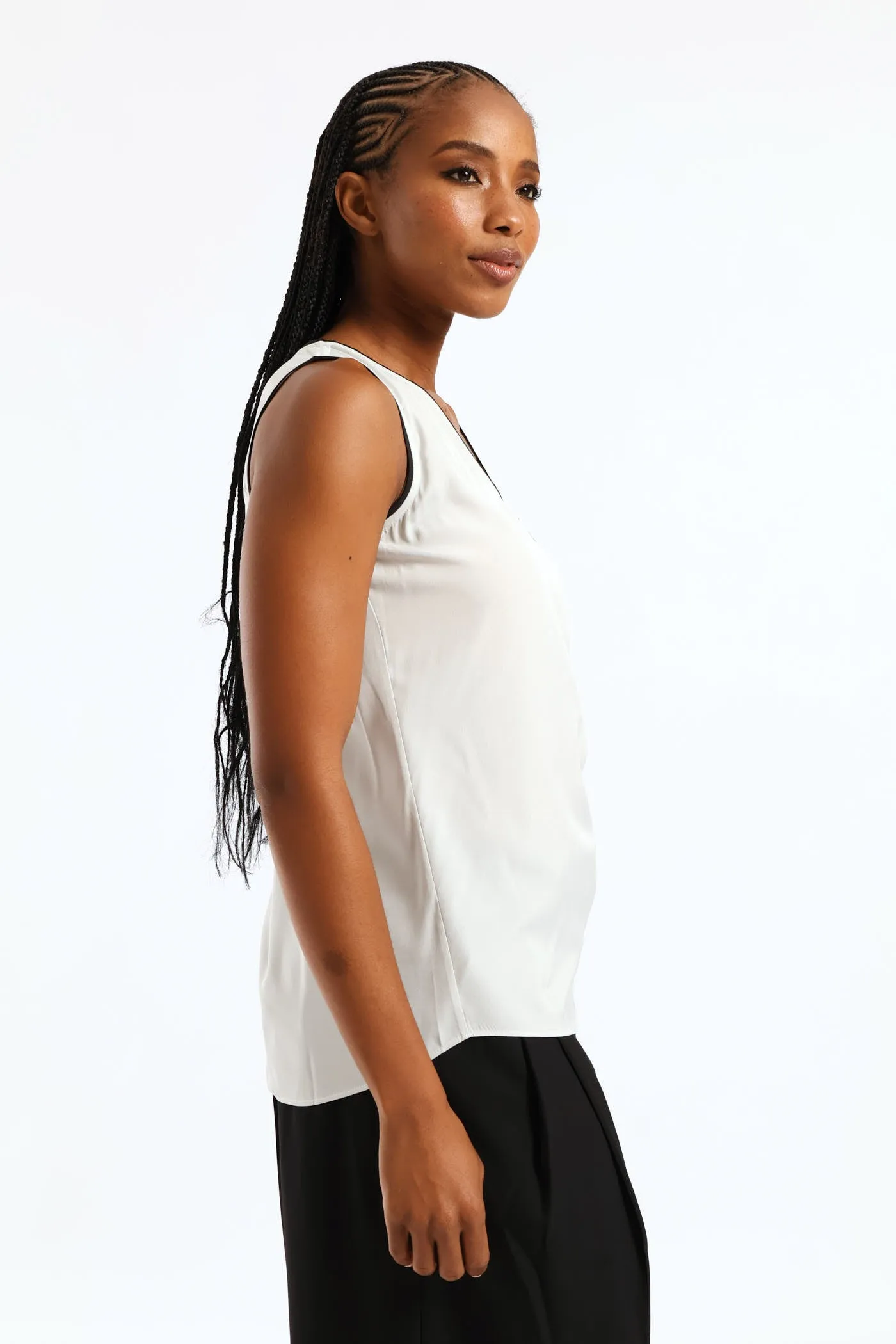 Anna V-Neck Blouse - Sage sold by Edgars product image thumbnail 4