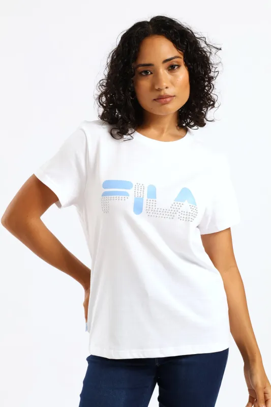 Clarissa T-Shirt - White sold by Edgars