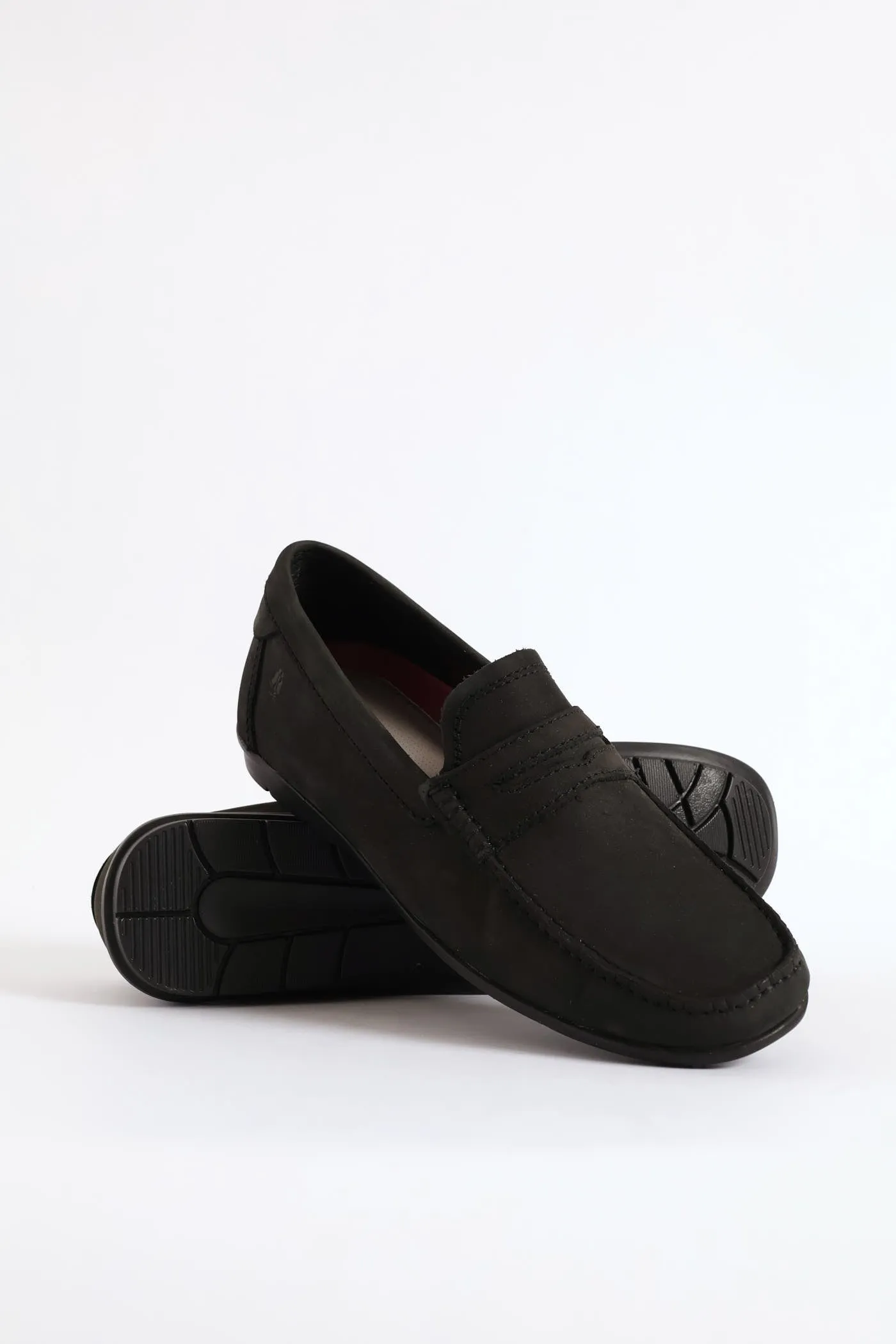 Hudson Leather Driver - Black sold by Edgars