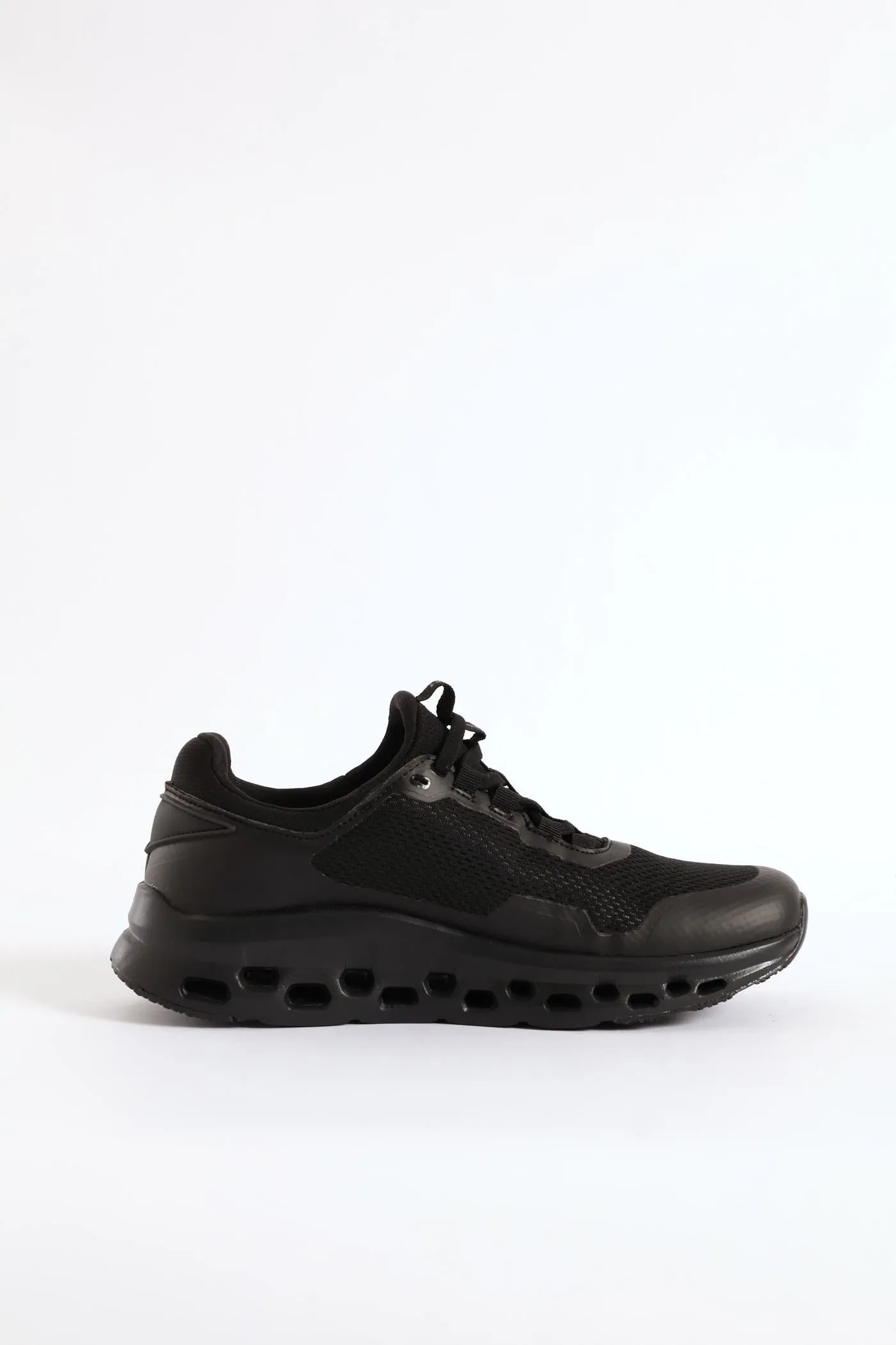 Brody Lace Up Trainer - Black sold by Edgars product image thumbnail 5