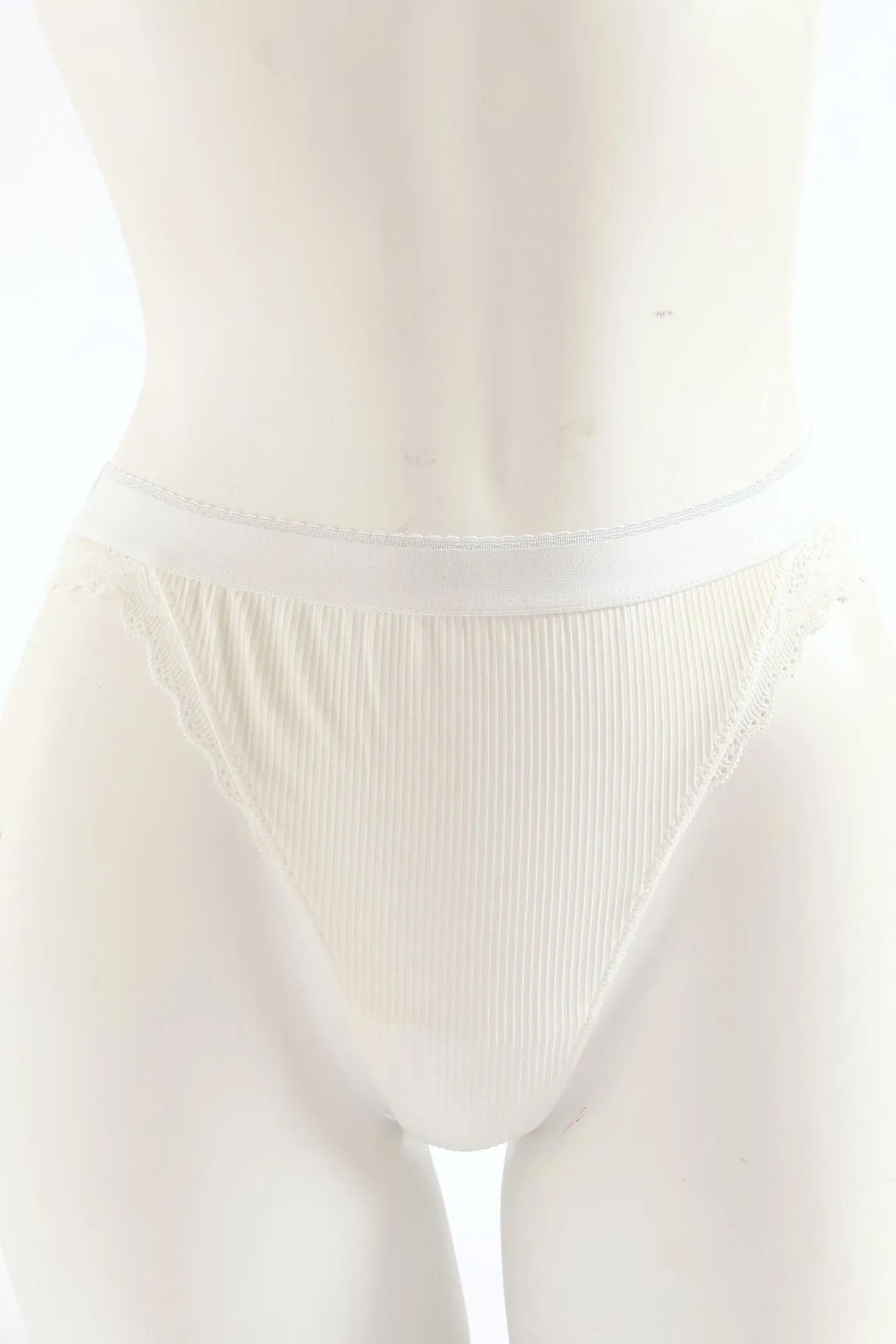 2 Pack Ribbed Thong Panties - Blue/White sold by Edgars product image thumbnail 2