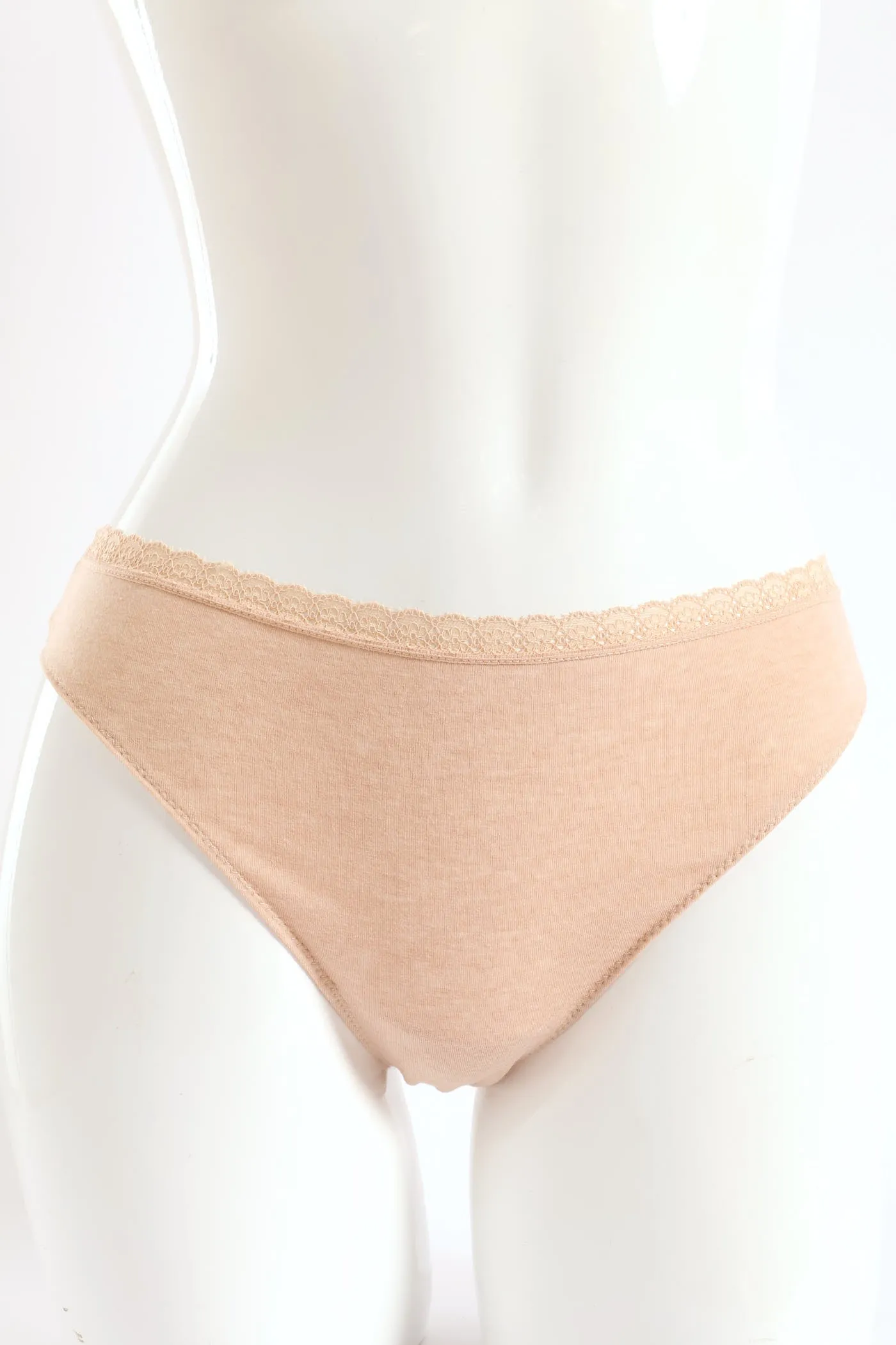 3 Pack Thong Panties - Cinnebar/Oatmeal Melange/Folkstone sold by Edgars product image thumbnail 2