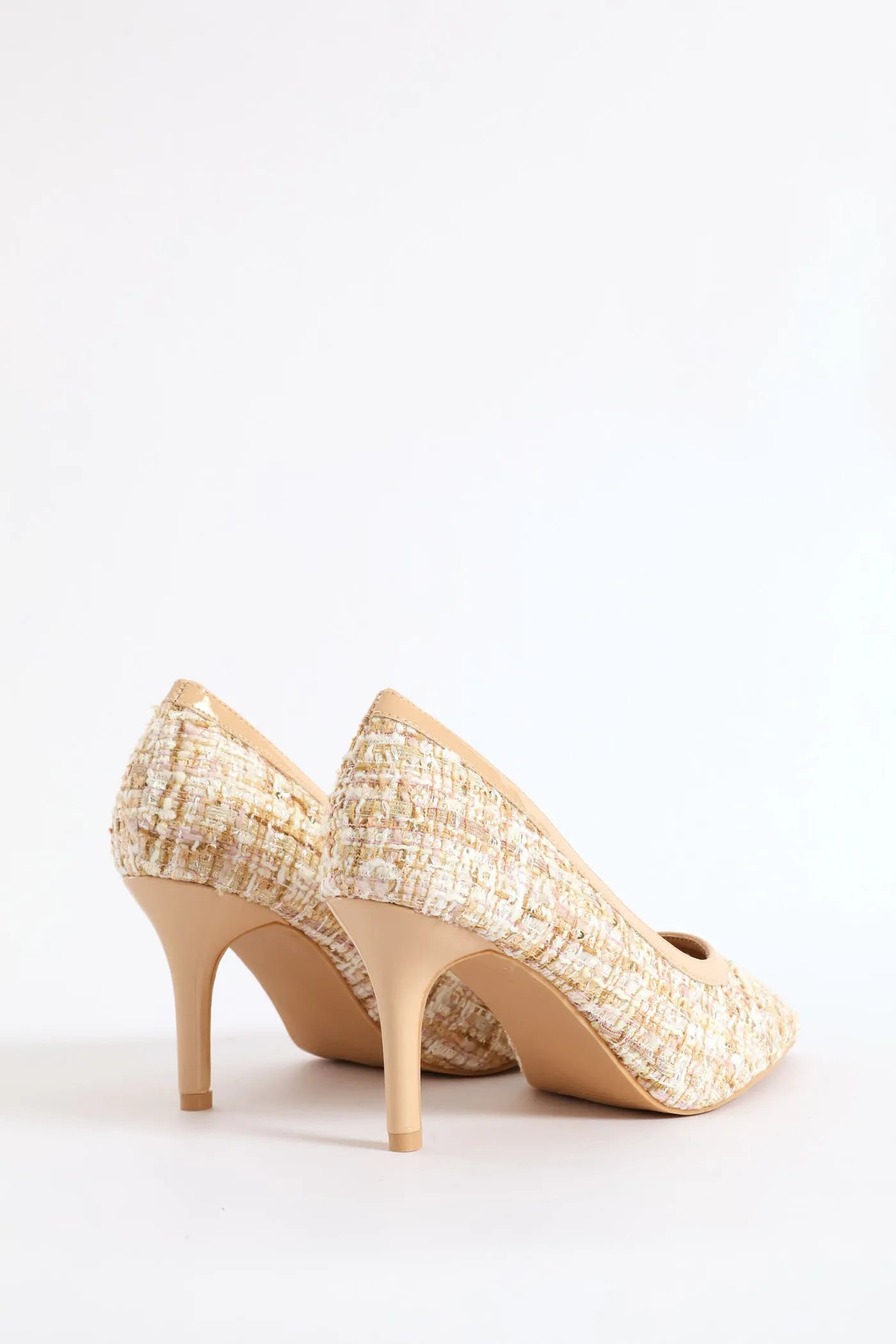 Tweed Court Heel - Natural sold by Edgars product image thumbnail 3