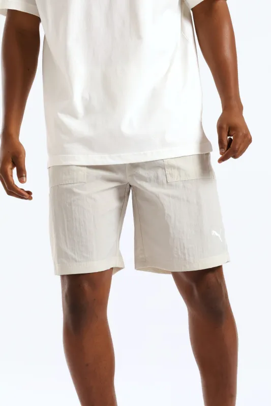 Nylon Shorts - Bone sold by Edgars