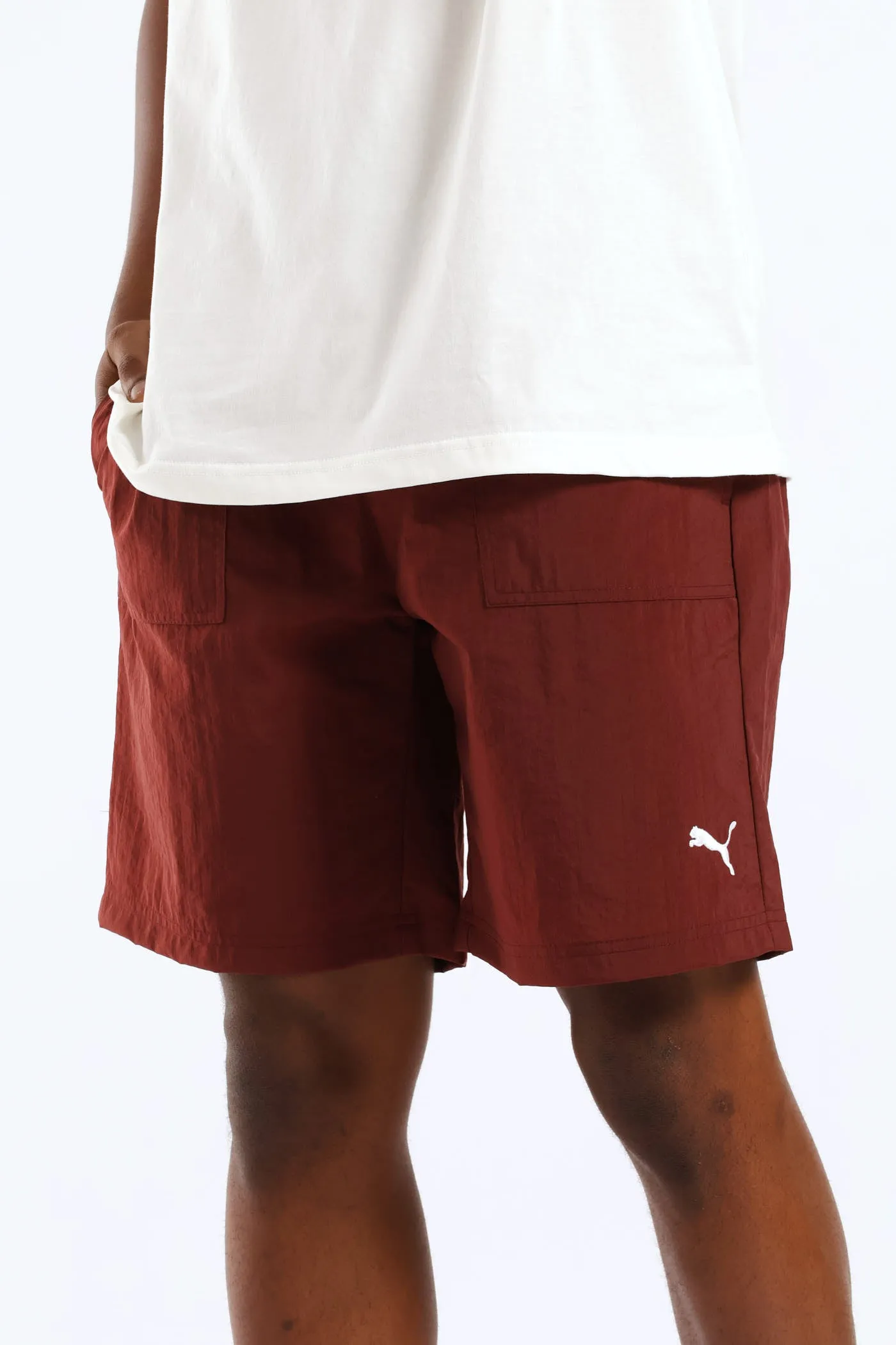 Nylon Shorts - Burgundy sold by Edgars product image thumbnail 2