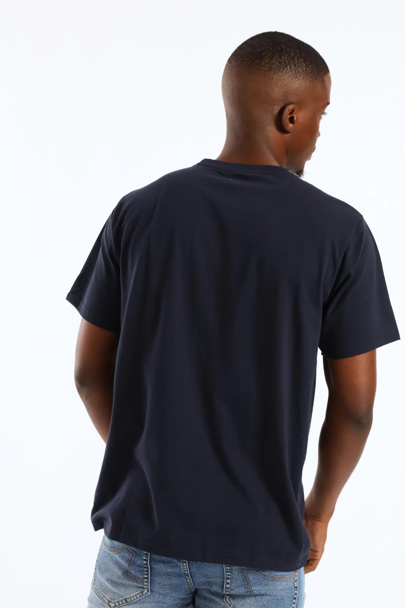 Monte Carlo Basic Print Tee - Navy sold by Edgars product image thumbnail 5