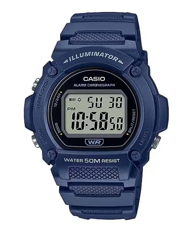 Digital Round Sport Blue Watch sold by Edgars