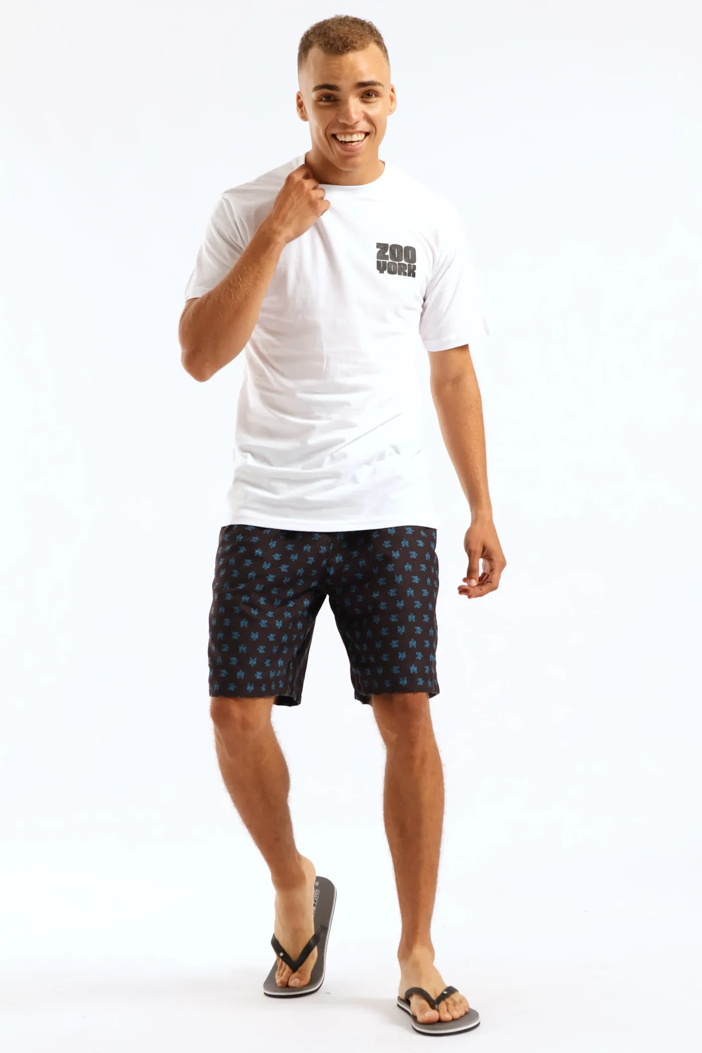 Mini Logo Swim Short - Black sold by Edgars