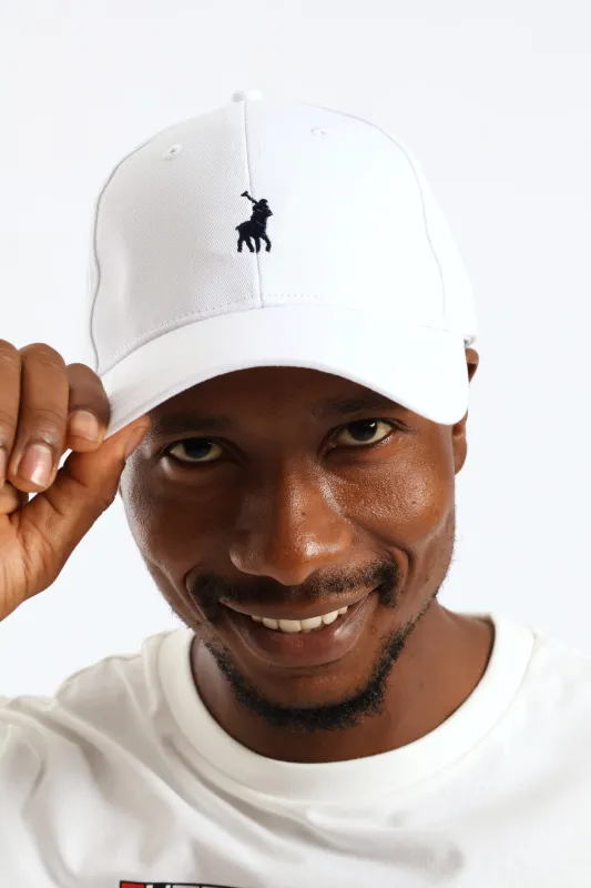 6 Panel Classic Peak - White sold by Edgars