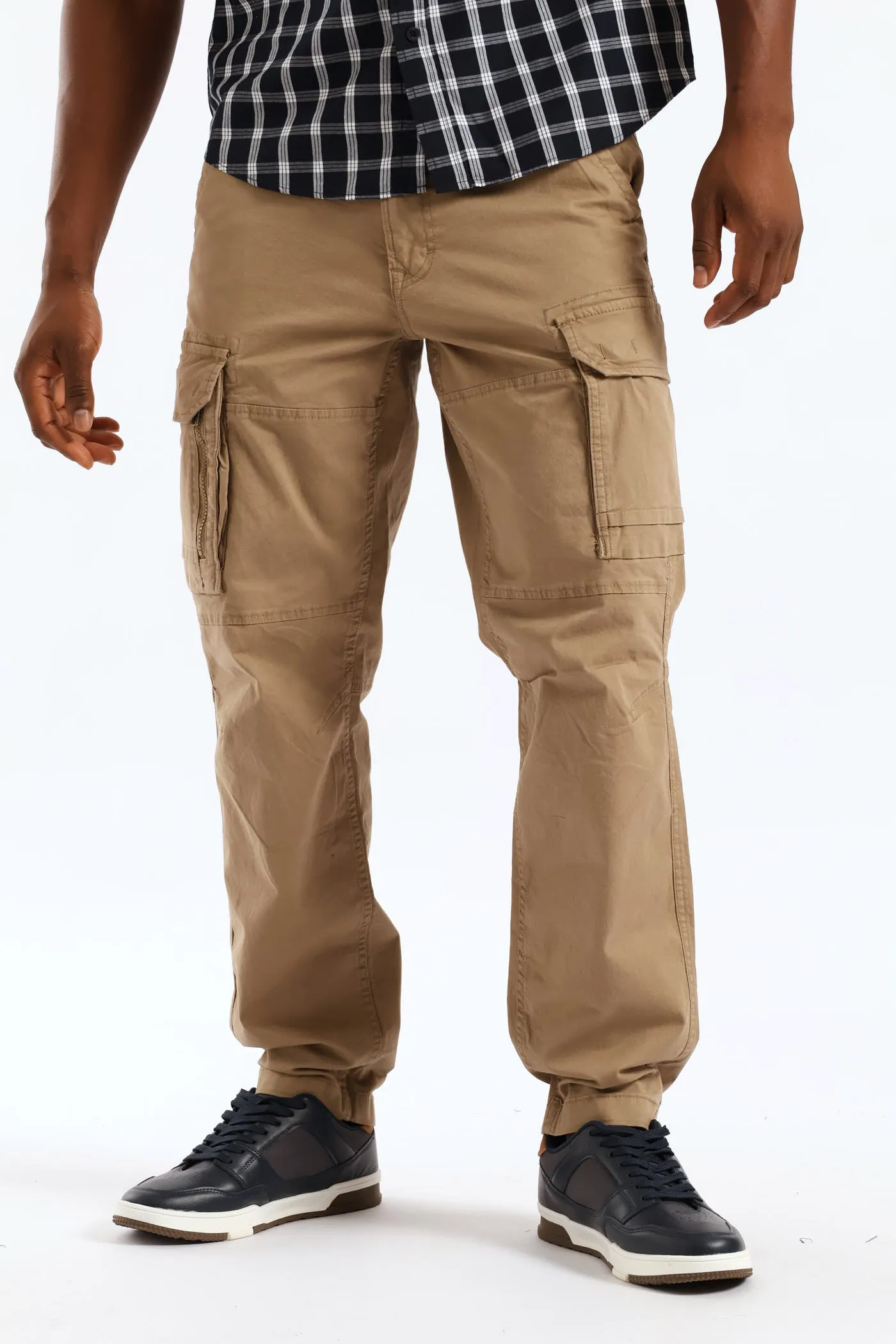 Zip Pocket Cargo Pant - Khaki sold by Edgars product image thumbnail 5