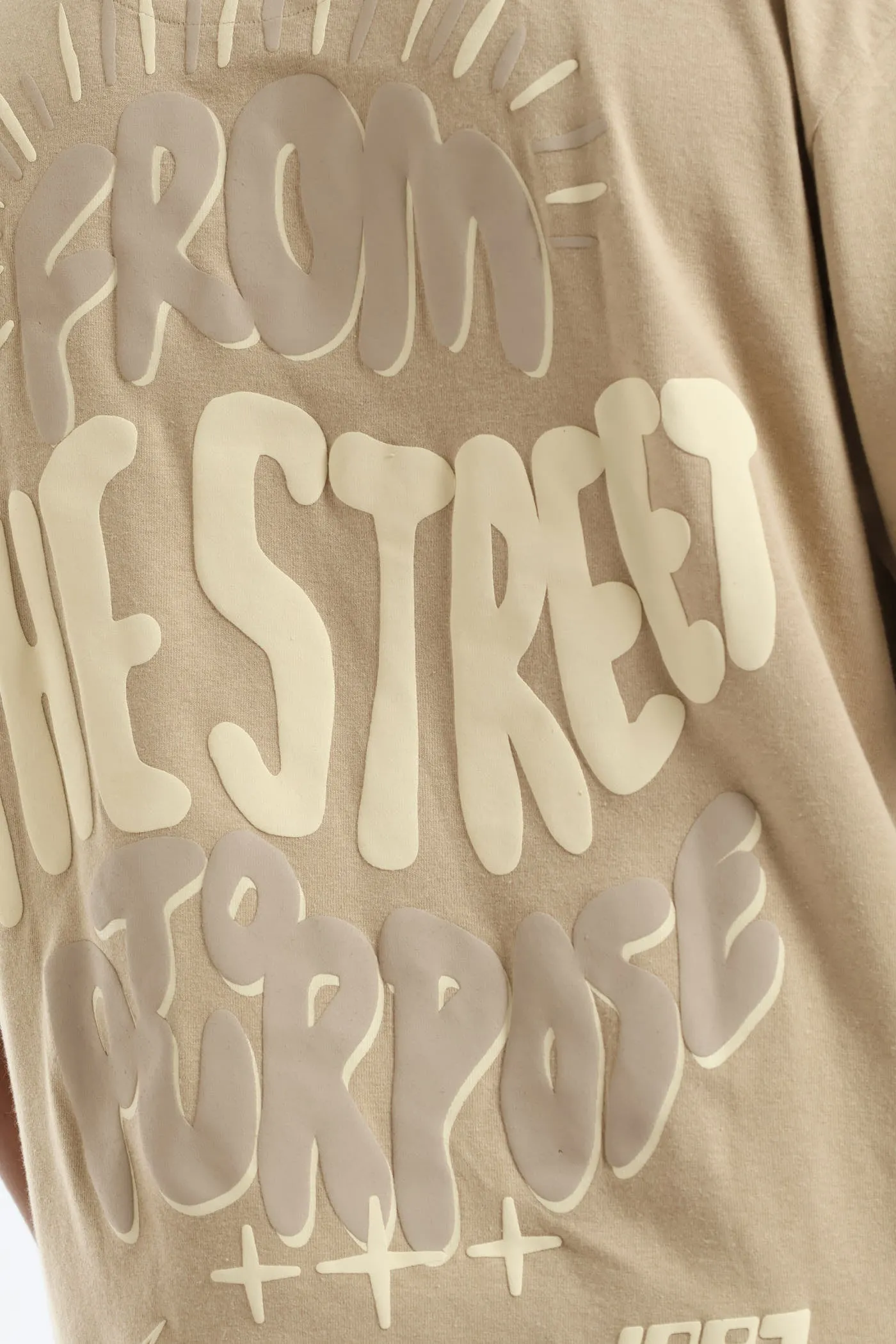 Puff Slogan Oversized Tee - Stone sold by Edgars product image thumbnail 5