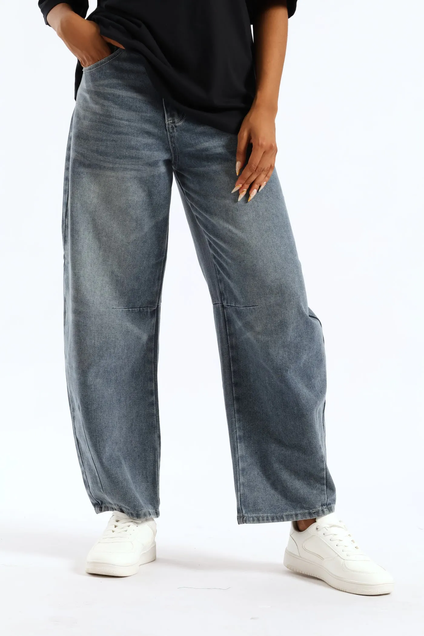 Baggy Balloon Jean - Dark Ink sold by Edgars product image thumbnail 2