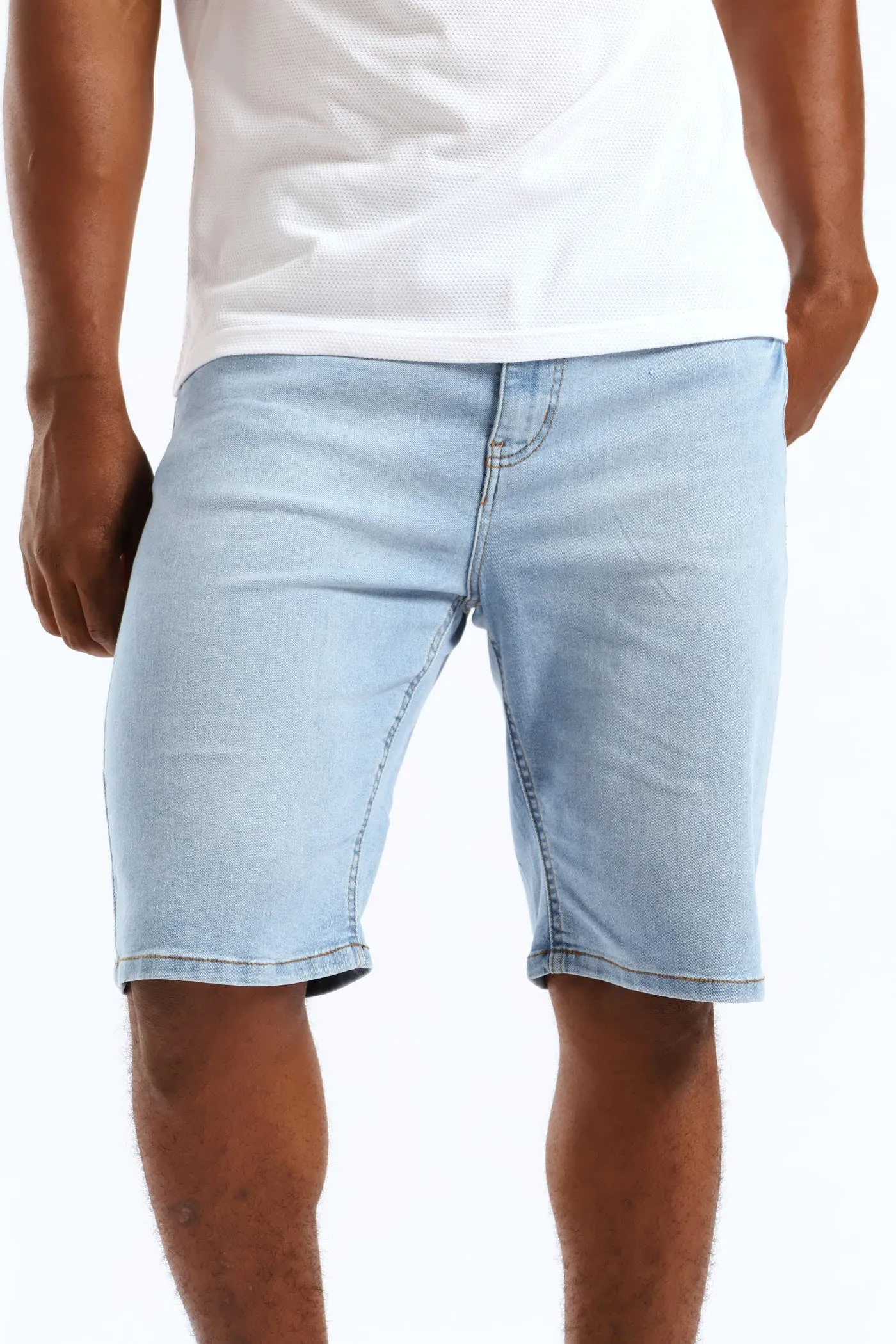 Worn In Denim Short - Light Wash sold by Edgars product image thumbnail 2