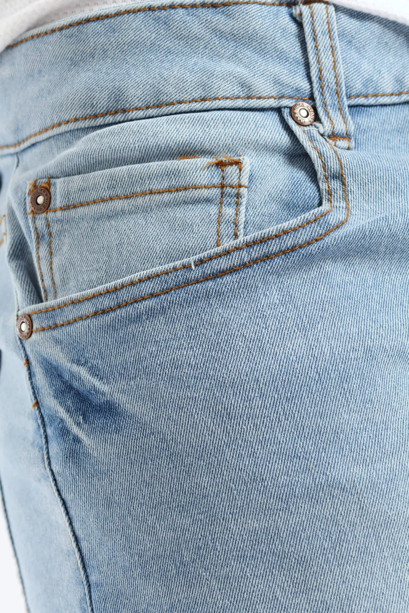 Worn In Denim Short - Light Wash sold by Edgars product image thumbnail 5