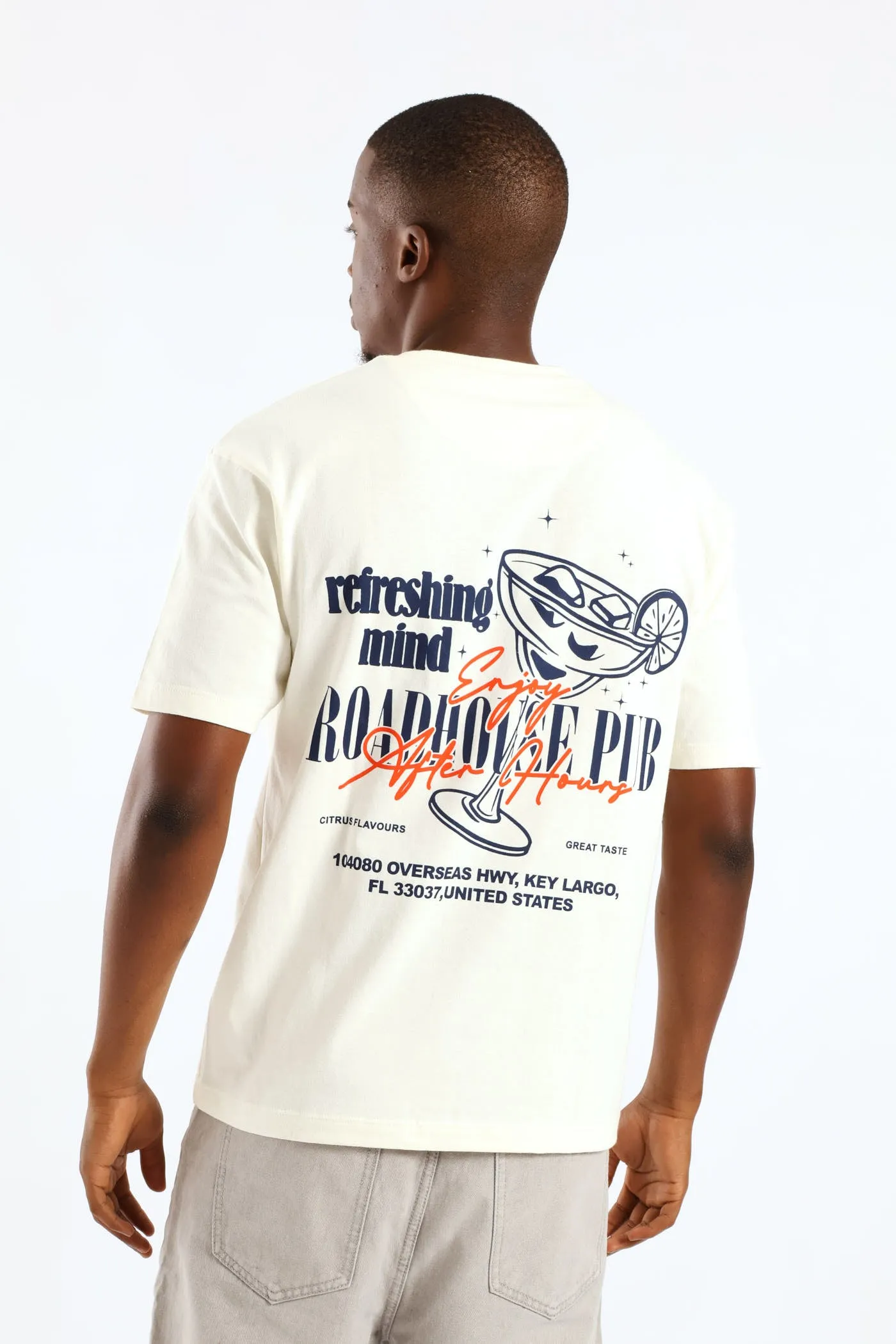 Social Club Oversized Tee - Ecru sold by Edgars product image thumbnail 2