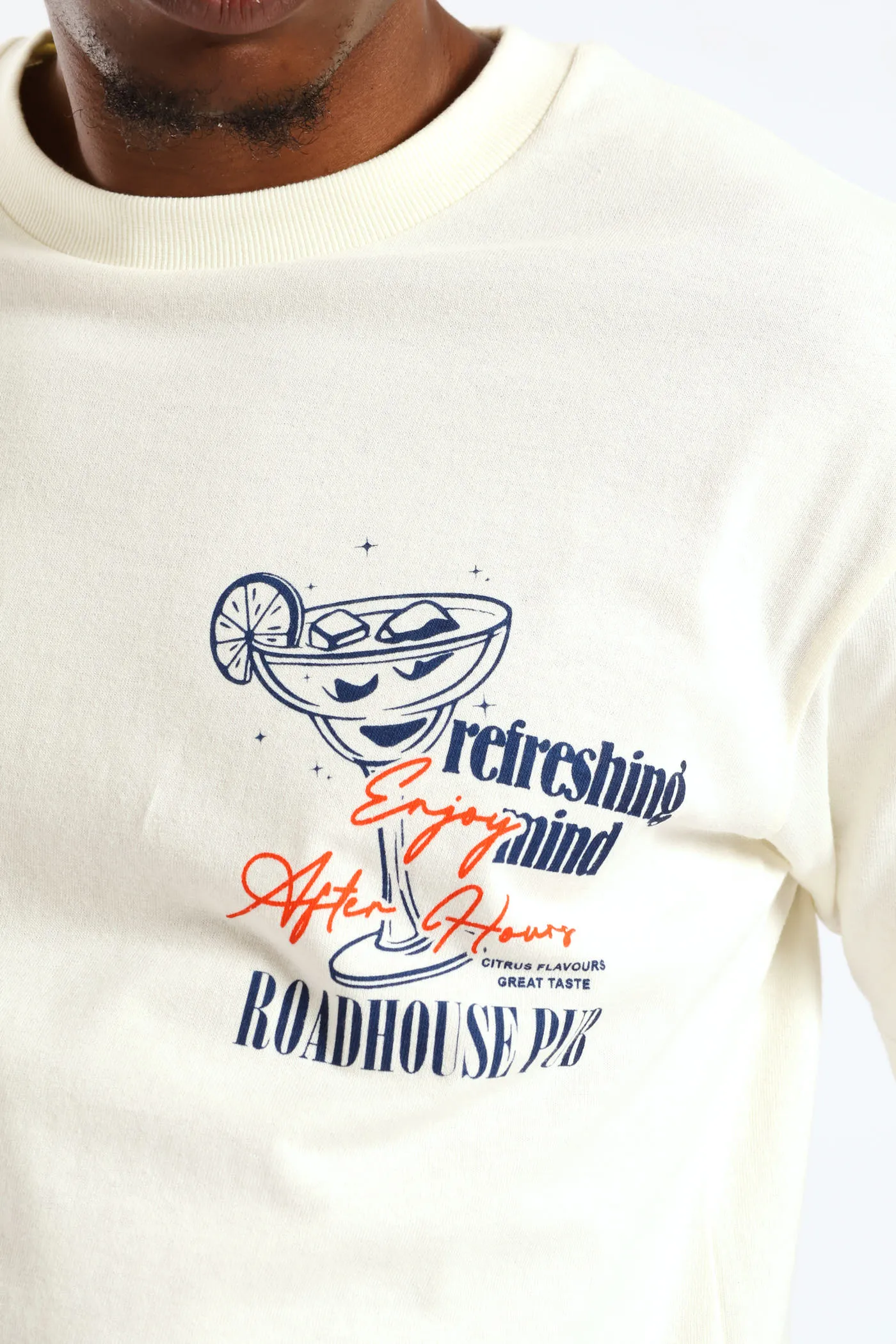 Social Club Oversized Tee - Ecru sold by Edgars product image thumbnail 5