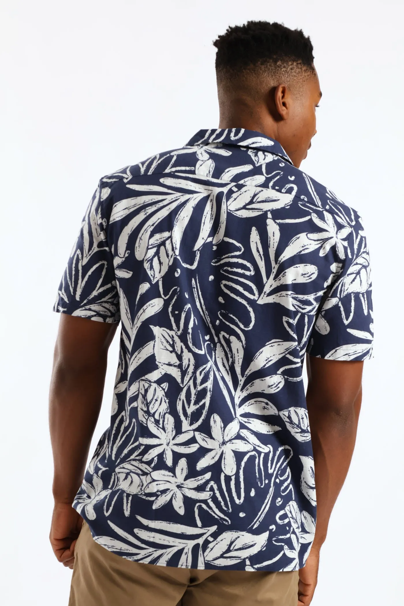 Island Floral Resort Shirt - Blue sold by Edgars product image thumbnail 4