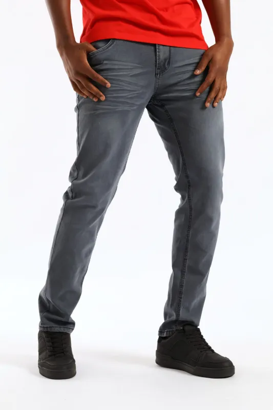 Trooper Skinny Denim - Anthracite made by Edgars