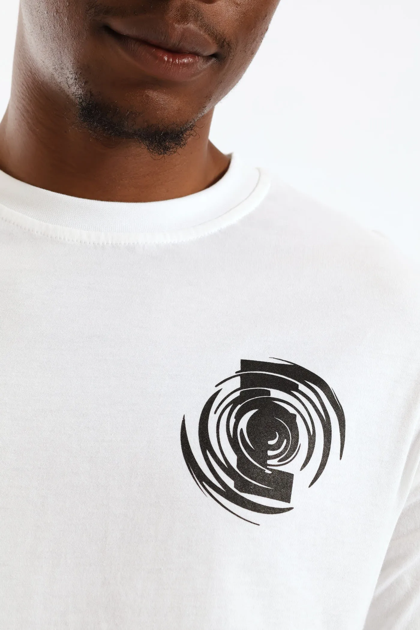 Front & Back Printed Tee - White sold by Edgars product image thumbnail 5