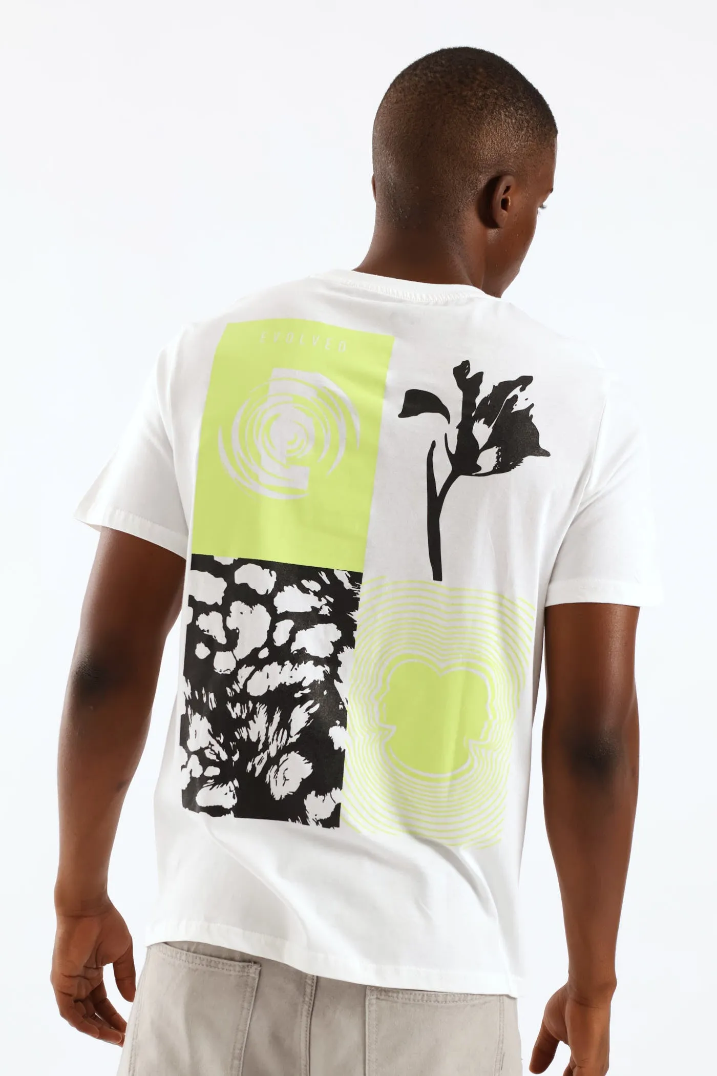 Front & Back Printed Tee - White sold by Edgars product image thumbnail 2