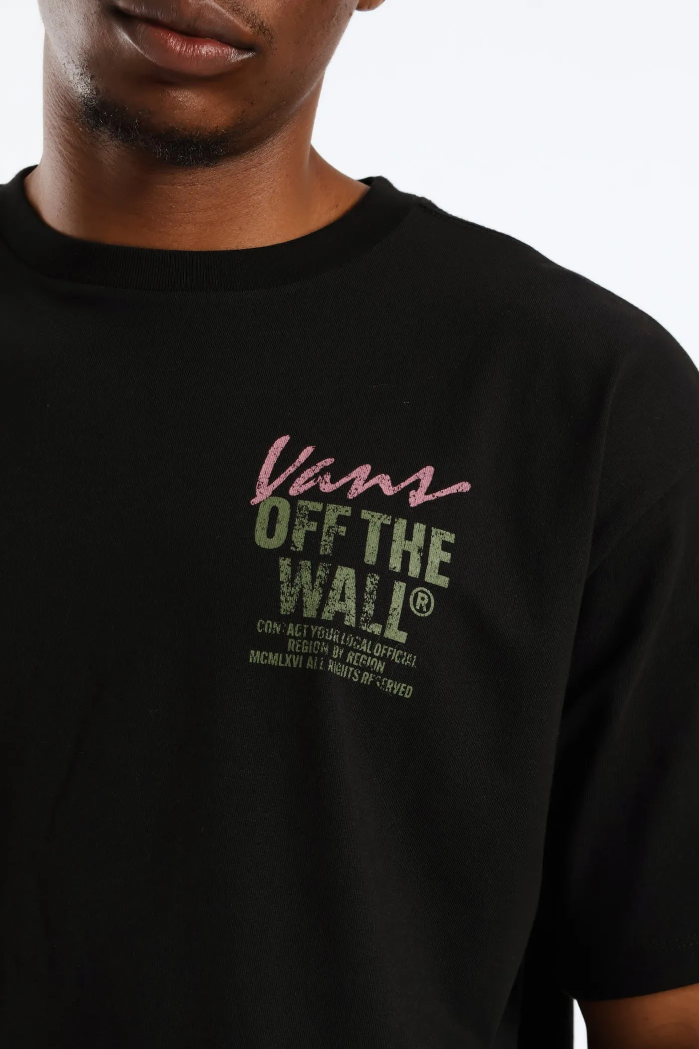 Wall Outsized Shoort Sleeve Tee - Black sold by Edgars product image thumbnail 5