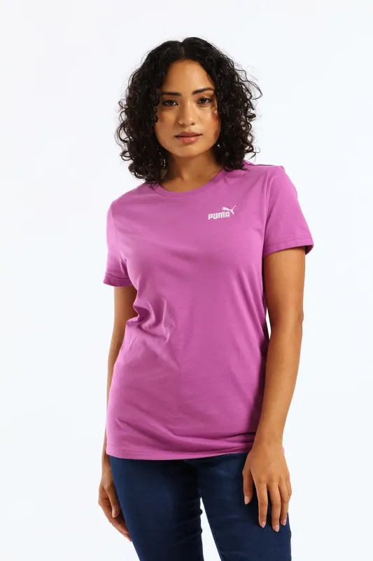 Essential Small No. 1 Logo Tee - Berry sold by Edgars