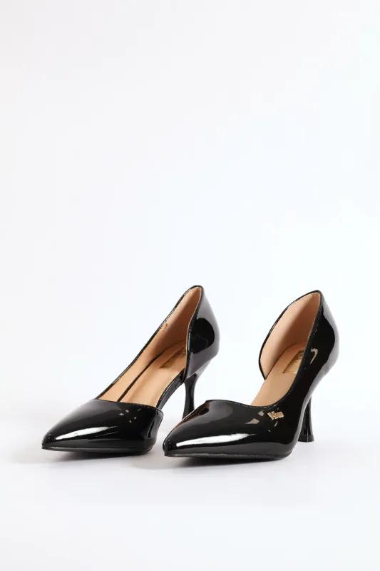 Patent Heel - Black sold by Edgars