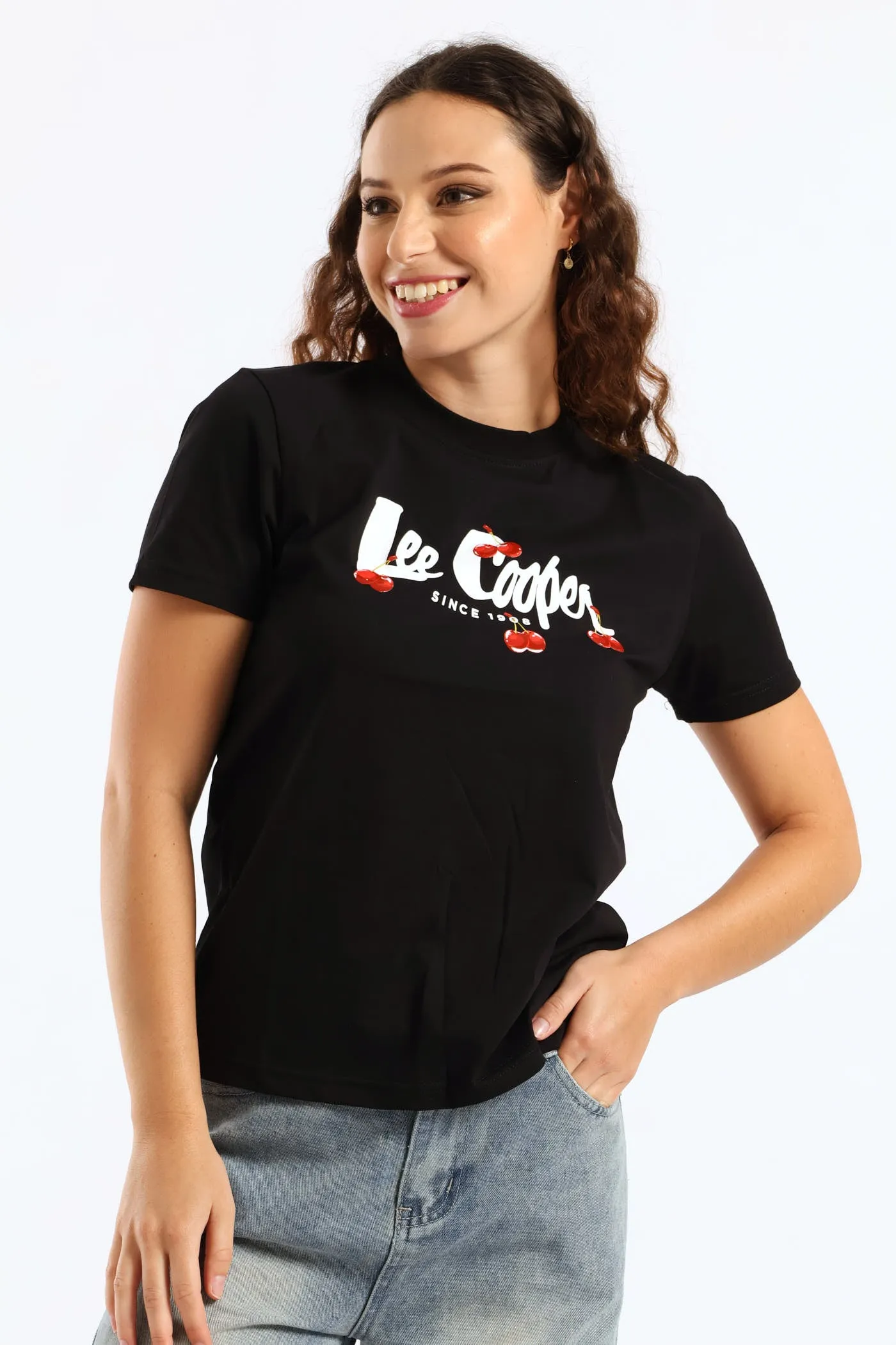 Regular Fit T-Shirt - Black sold by Edgars