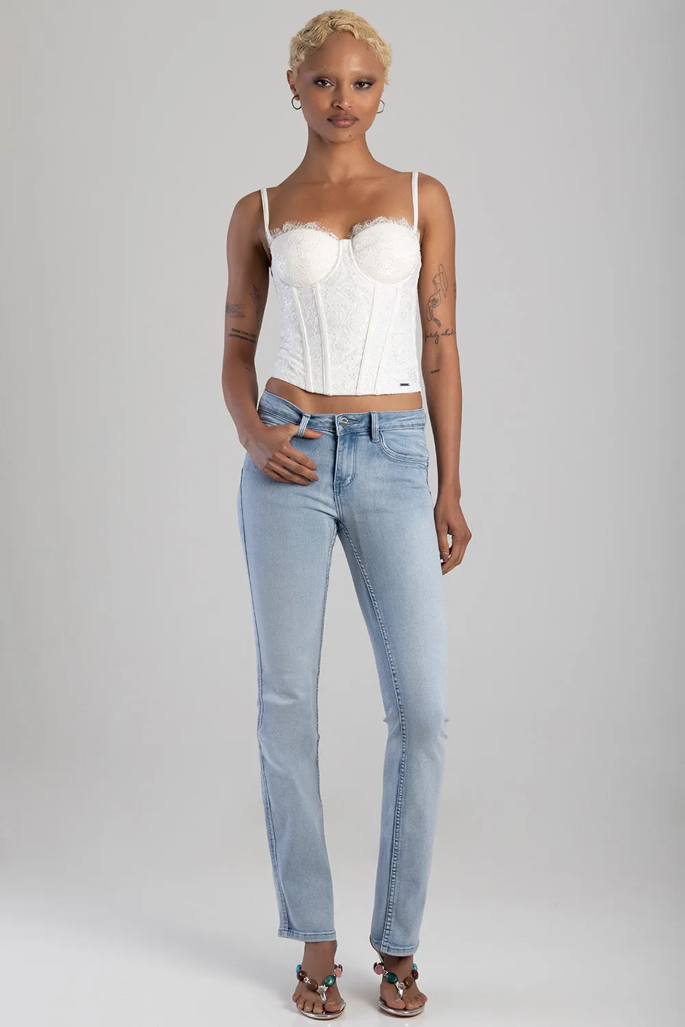 Southern Bumbooster Bootleg Denim - Light Wash sold by Edgars