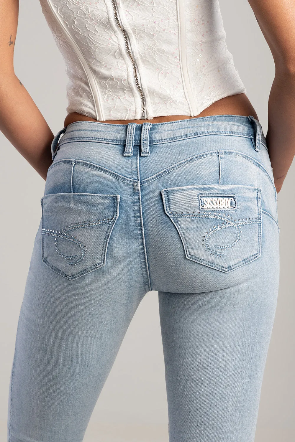 Southern Bumbooster Bootleg Denim - Light Wash sold by Edgars product image thumbnail 2