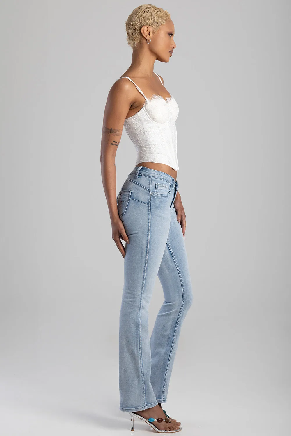 Southern Bumbooster Bootleg Denim - Light Wash sold by Edgars product image thumbnail 5