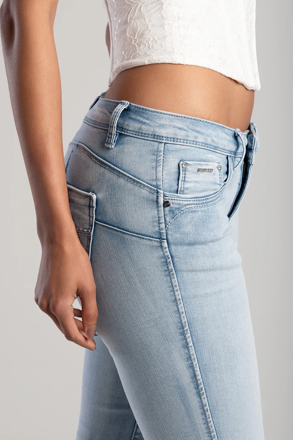 Southern Bumbooster Bootleg Denim - Light Wash sold by Edgars product image thumbnail 3