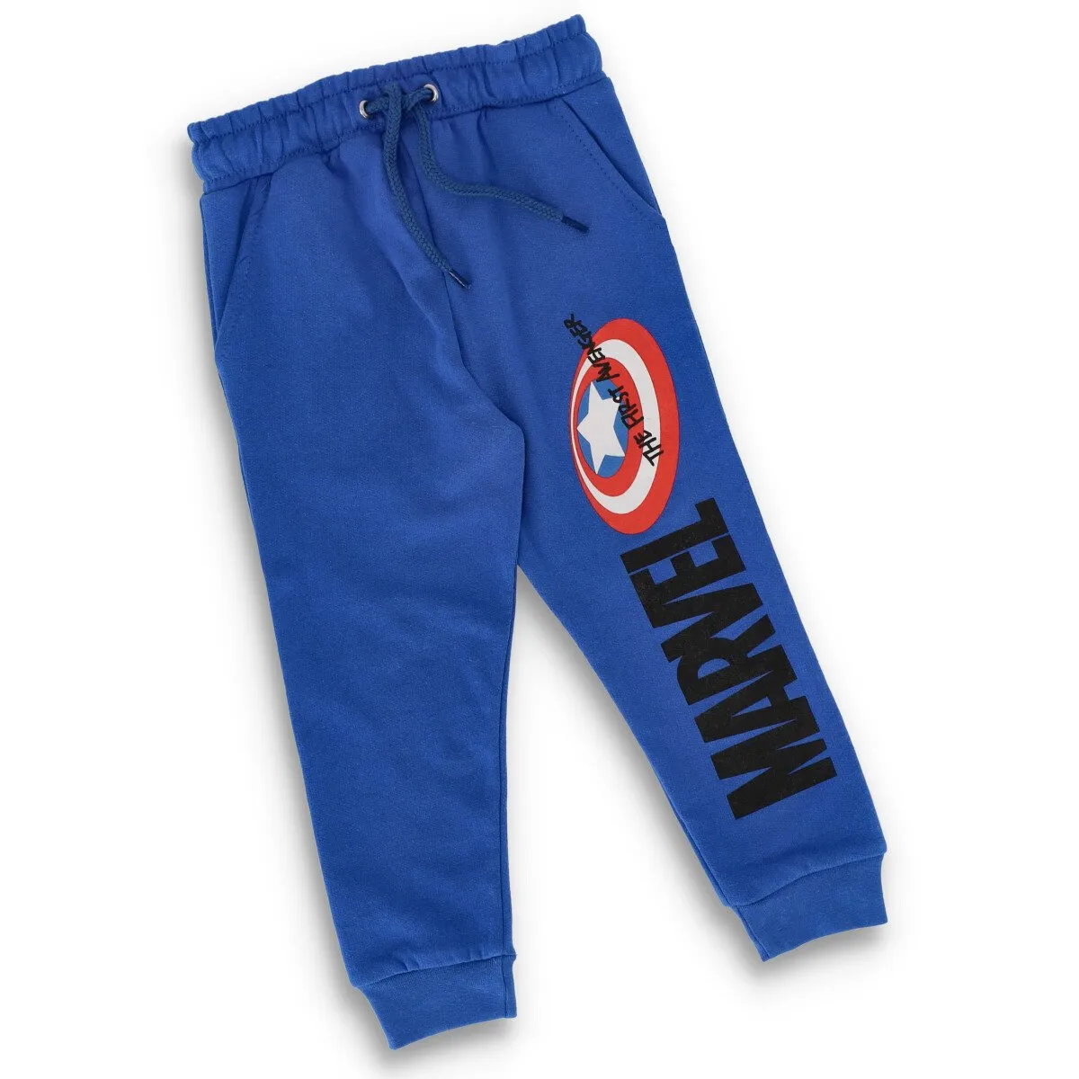 Pre-Boys Captain America Jogger - Brushed Blue sold by Edgars
