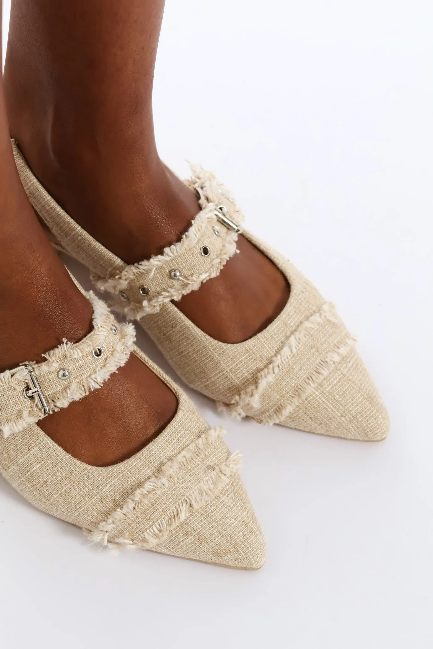 Canvas Mary-Jane Slingback - Natural sold by Edgars product image thumbnail 5