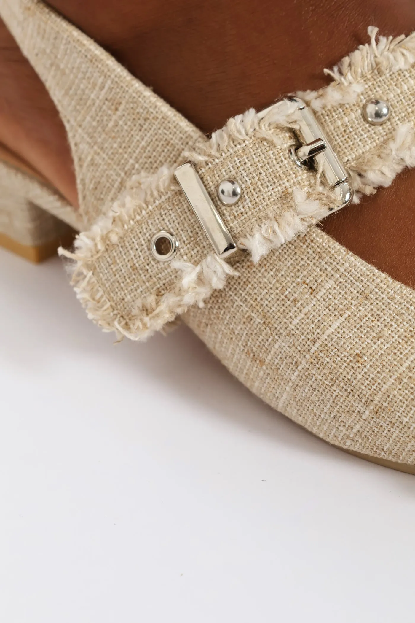 Canvas Mary-Jane Slingback - Natural sold by Edgars product image thumbnail 3