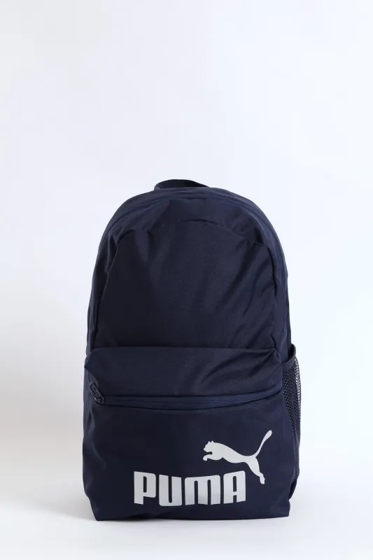Silver Cat Bag - Navy sold by Edgars