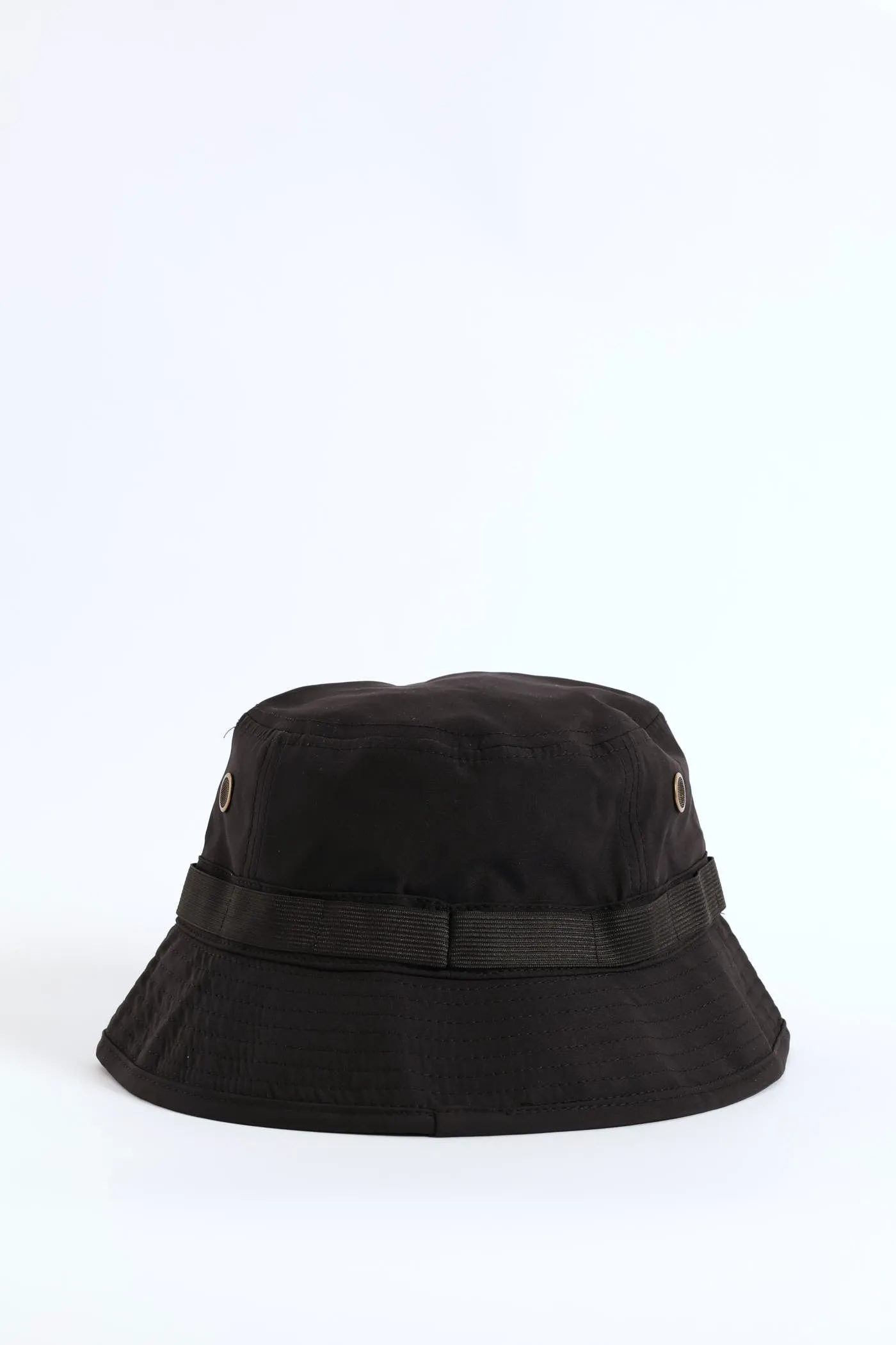 Drawstring Bucket Hat - Black sold by Edgars