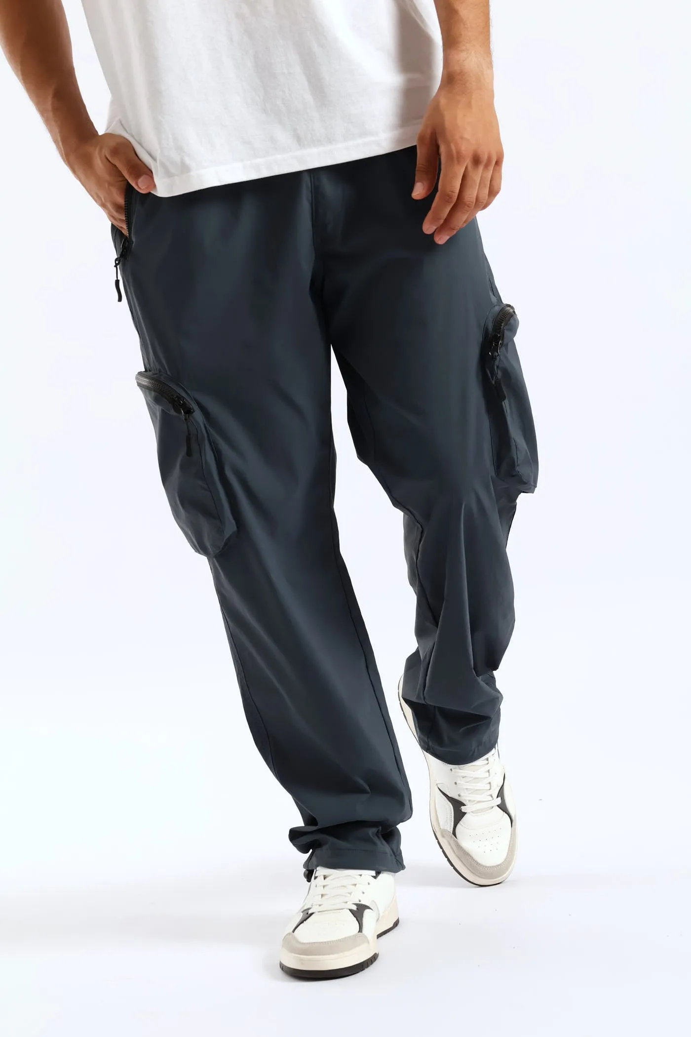 Nylon Zip Pocket Pant - Blue sold by Edgars product image thumbnail 3