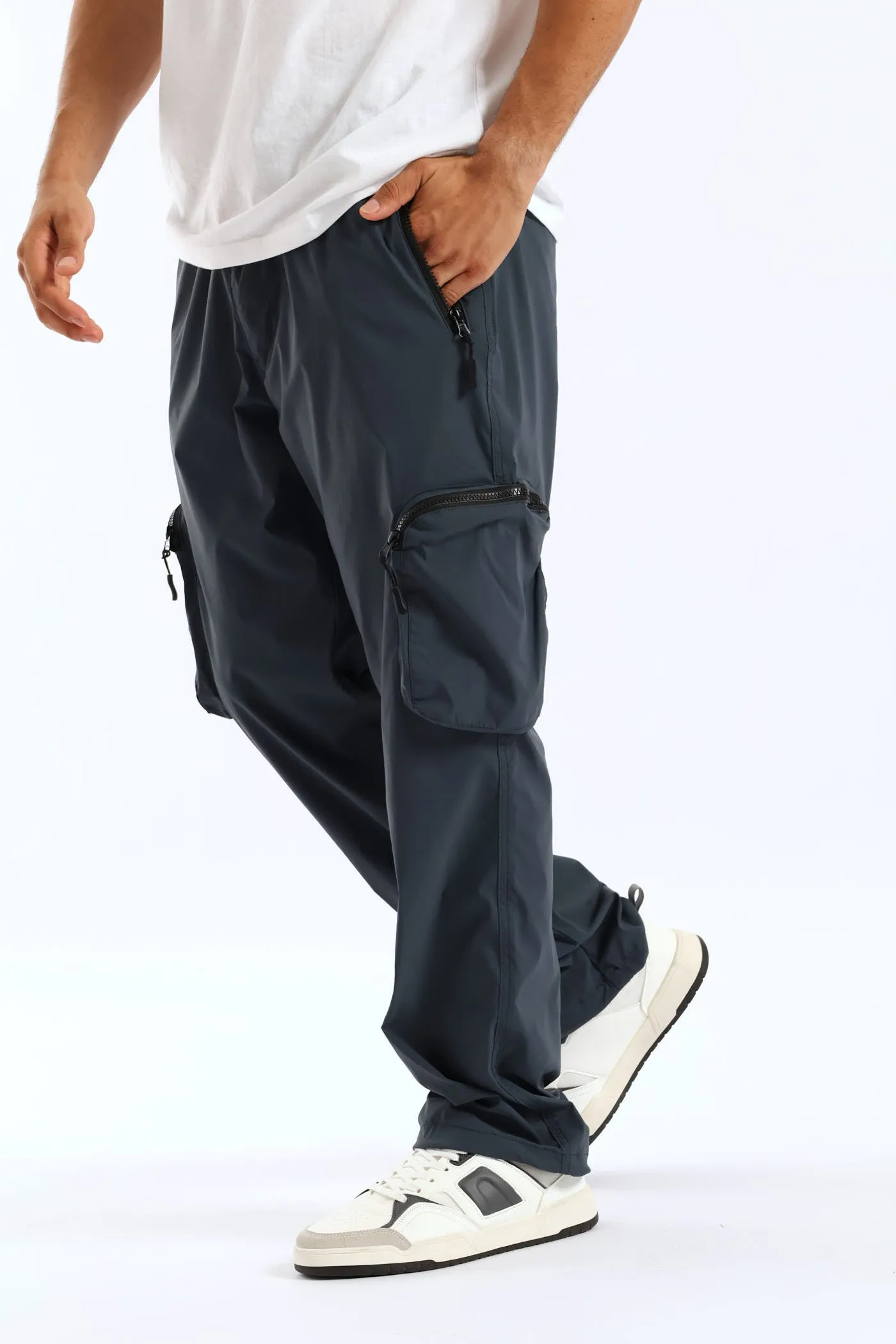 Nylon Zip Pocket Pant - Blue sold by Edgars product image thumbnail 4