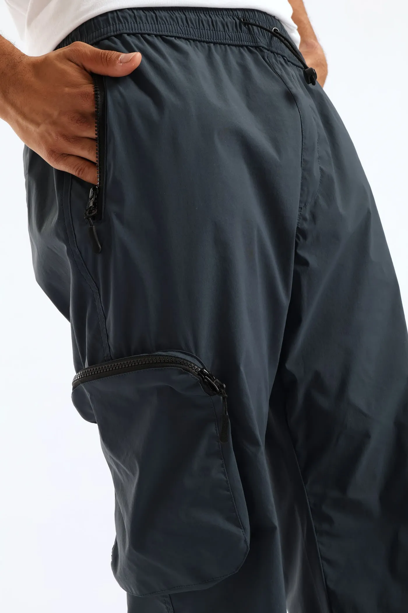 Nylon Zip Pocket Pant - Blue sold by Edgars product image thumbnail 2