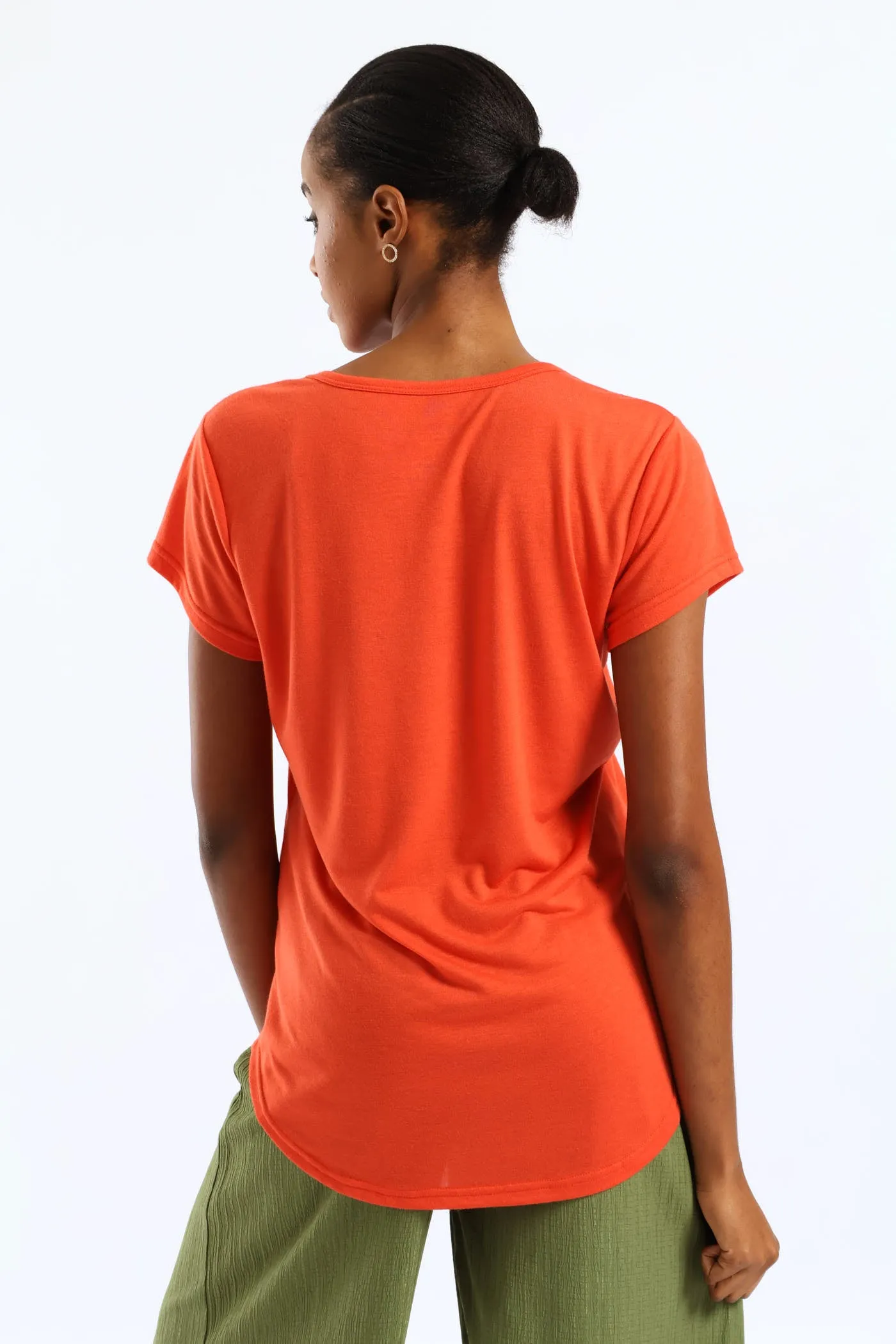 Plain Pocket Tee - Paprika sold by Edgars product image thumbnail 5
