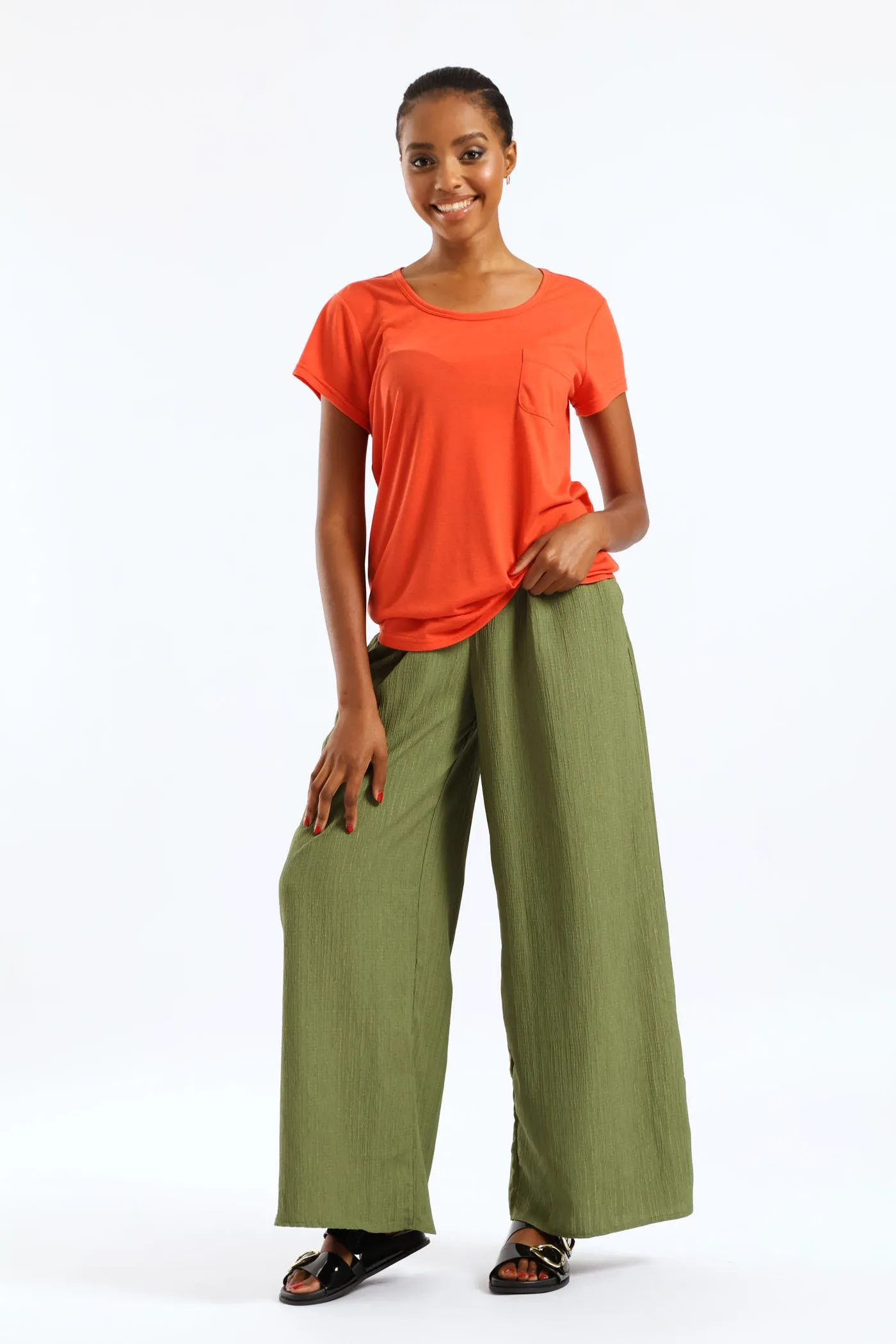 Plain Pocket Tee - Paprika sold by Edgars product image thumbnail 3