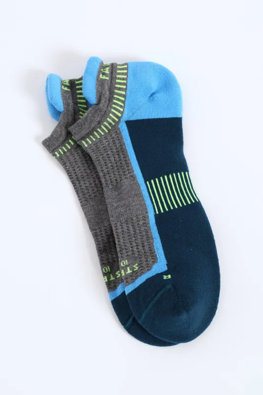 Stride Hidden Socks - Grey sold by Edgars