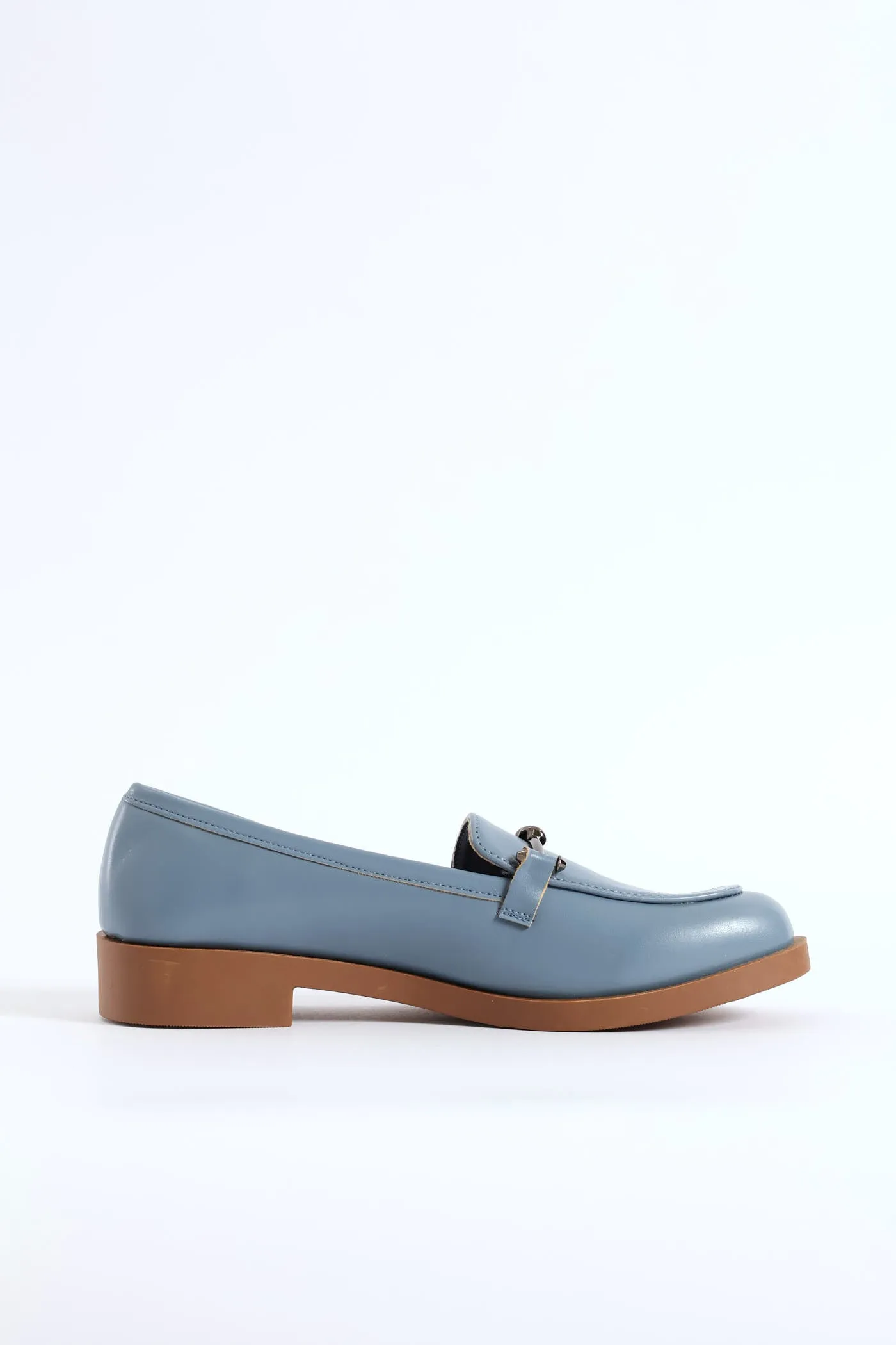 Knot Metal Trim Loafer - Duck Egg sold by Edgars product image thumbnail 3
