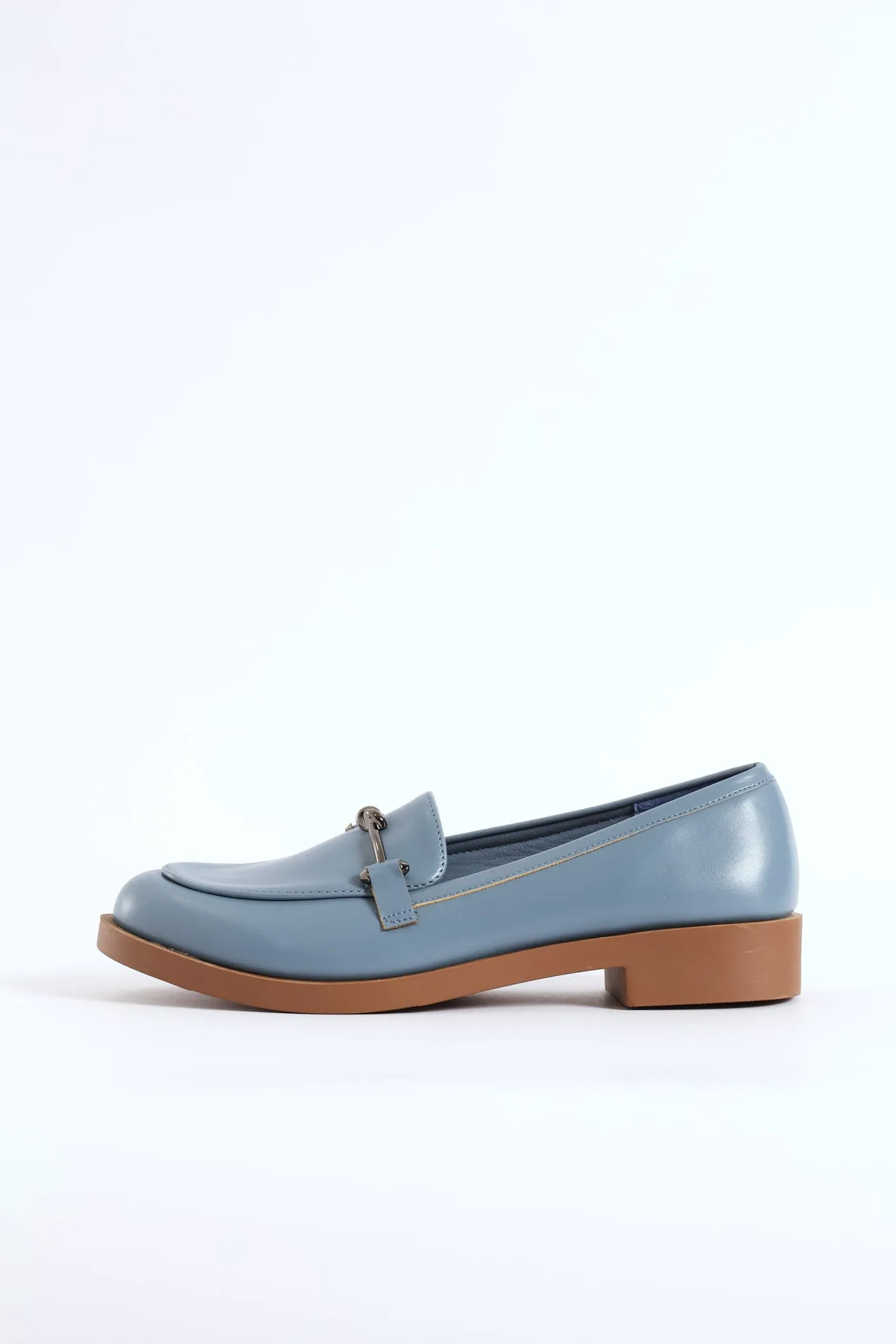 Knot Metal Trim Loafer - Duck Egg sold by Edgars product image thumbnail 4