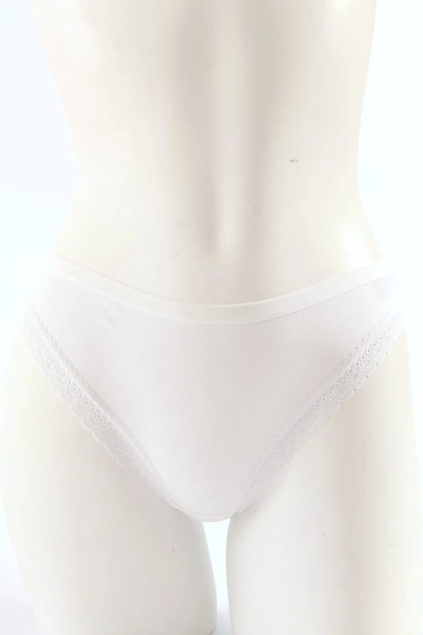 3 Pack Cotton Brazilian Panties - Grey Melange/White/Black sold by Edgars product image thumbnail 4