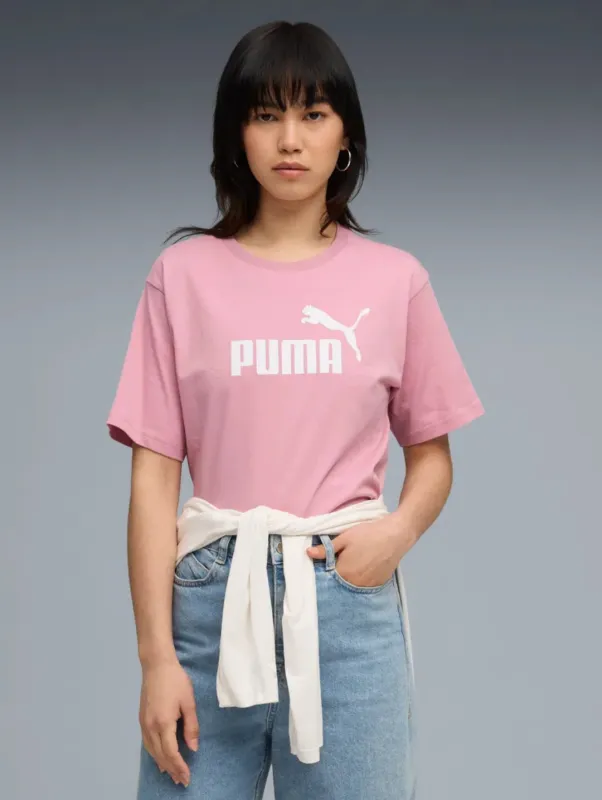 Essential No. 1 Logo Relaxed Tee - Pink sold by Edgars