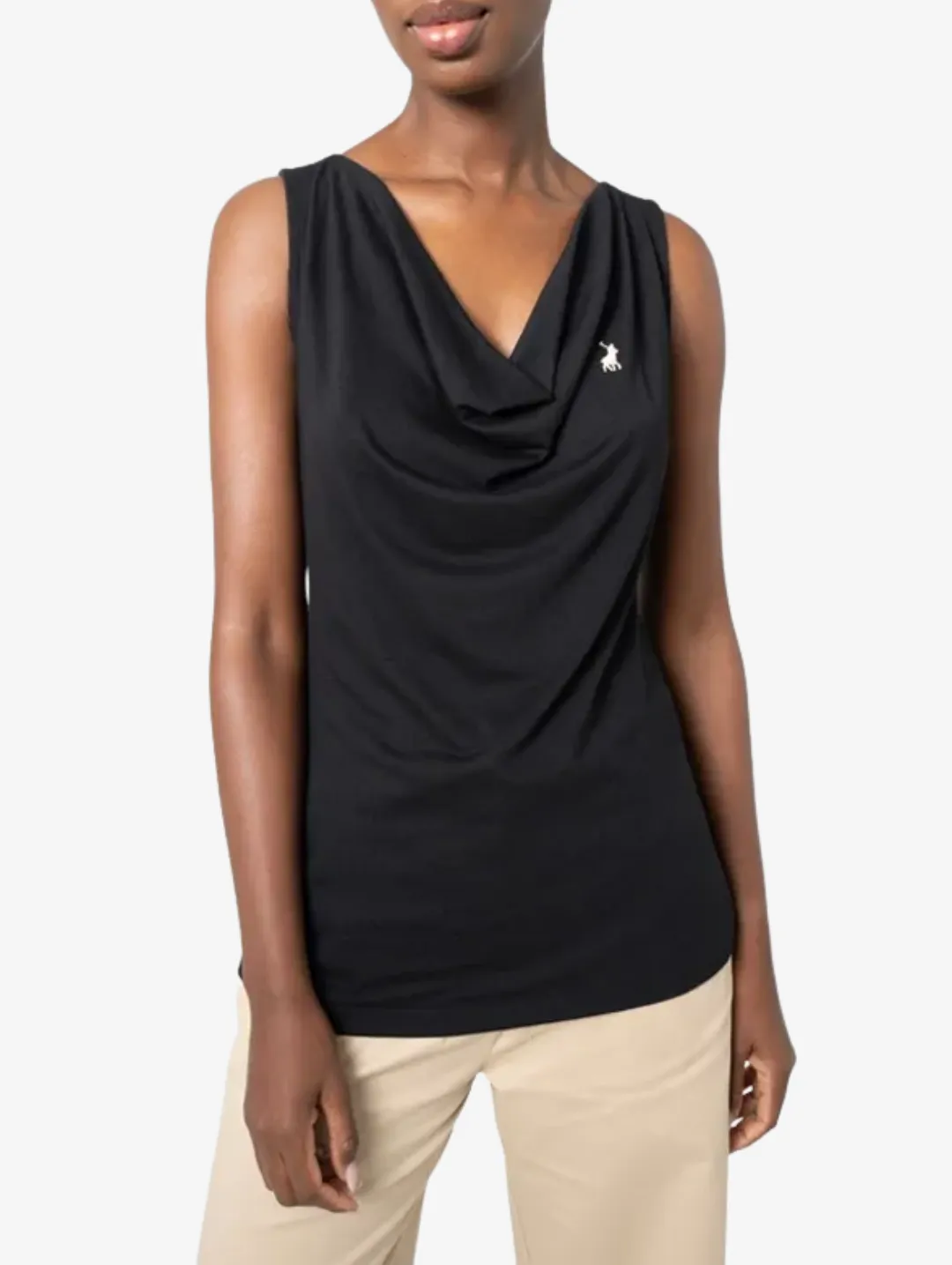 Blair Cowl Neck Top - Black sold by Edgars