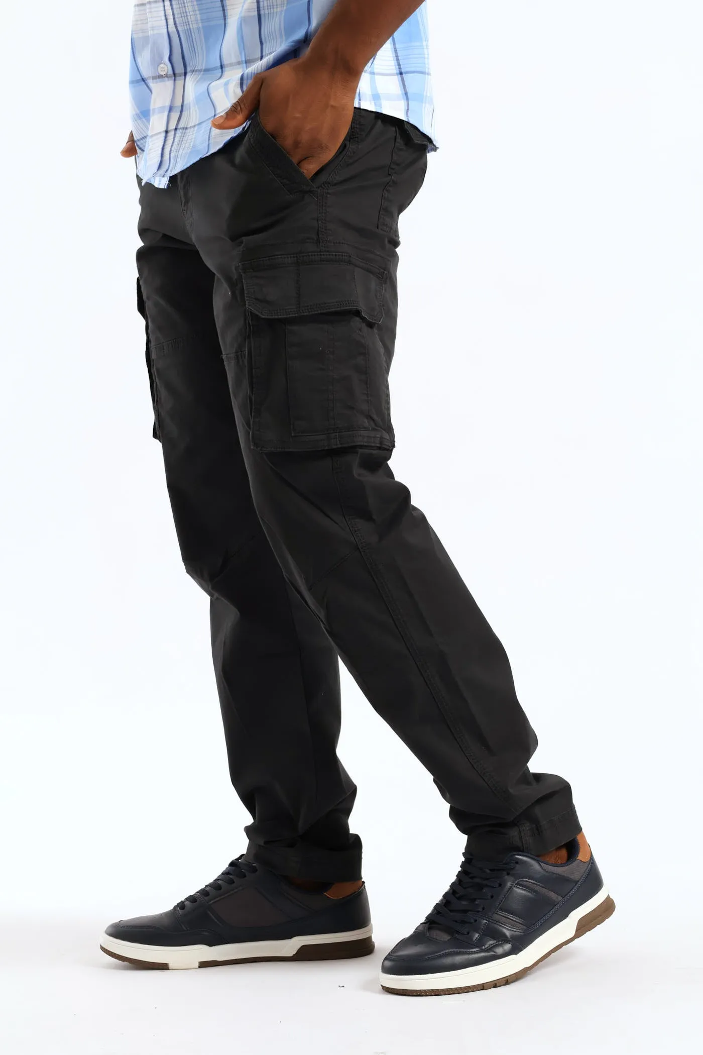 Vintage Cargo Pants - Navy sold by Edgars product image thumbnail 2